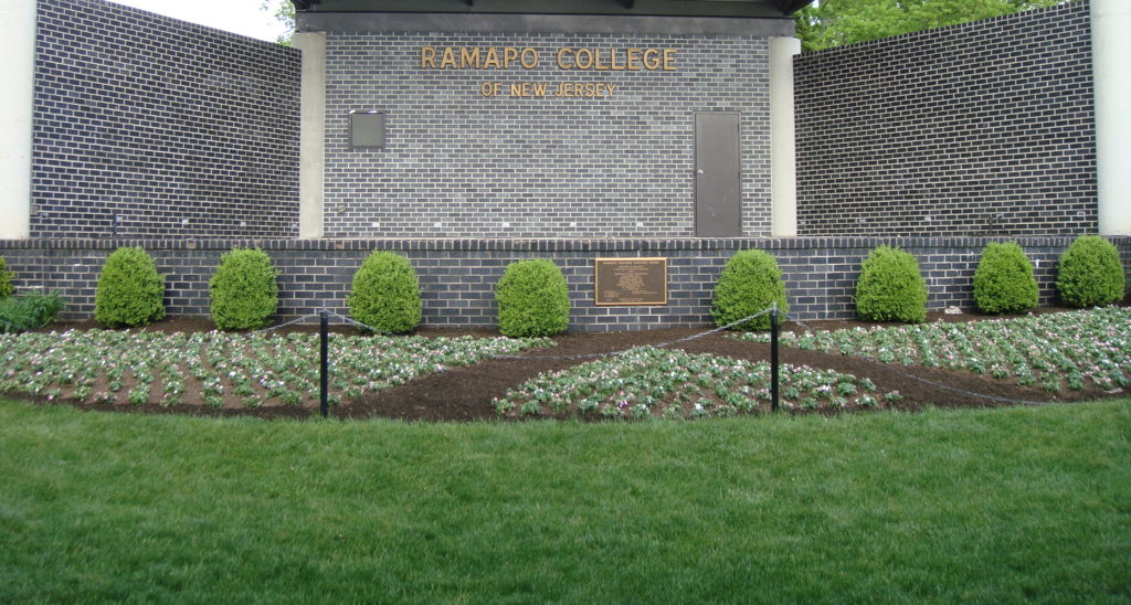 Annual Flower Install at Ramapo College