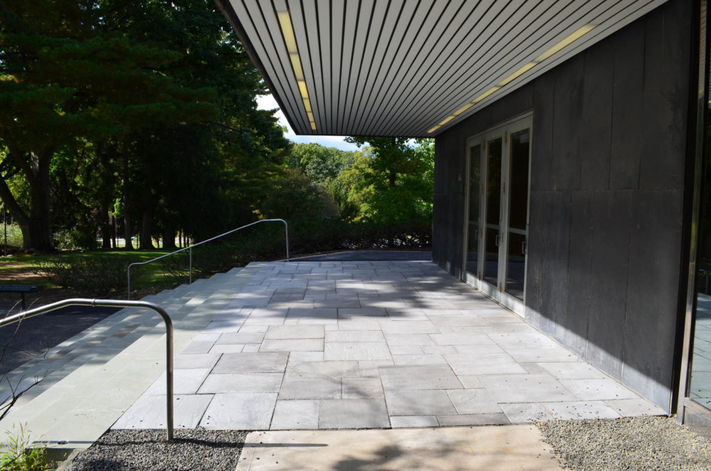 Faux Blue Stone Install at Rampo College